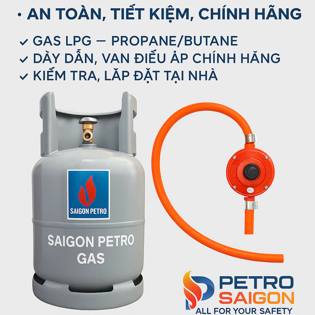 Bộ bình gas 12kg