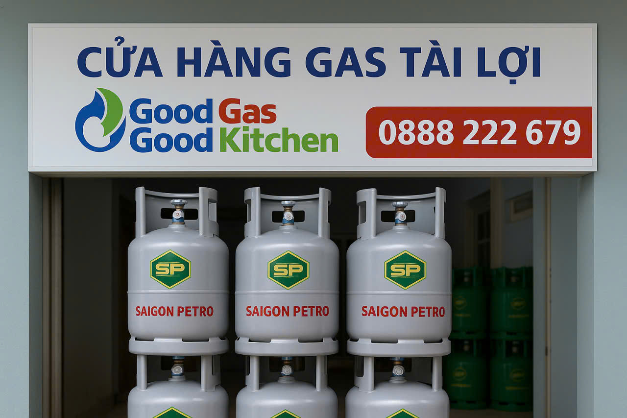 Giá bình gas 12kg, bình gas 45kg tháng 10/2026 tại TP.HCM mới nhất